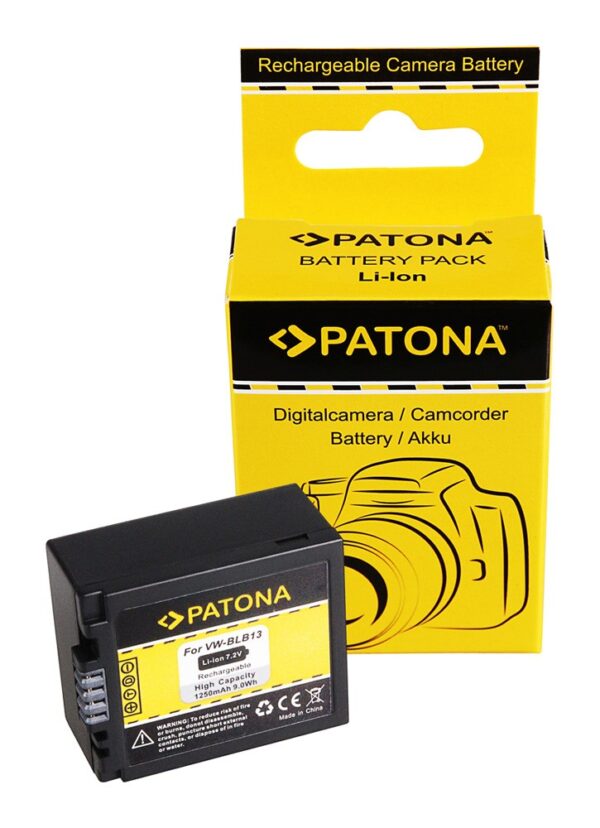 Battery Panasonic DMW-BLB13 DMW-BLB13E DMC-G1 DMC-G1WEG-K